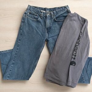 Carhartt Relaxed Fit Blue Jeans for Men
Carhartt Relaxed Fit LS Tee for Women